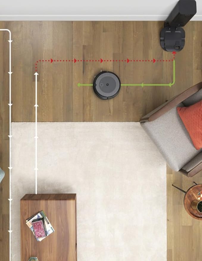 Roomba i4+ EVO Self Emptying Robot Vacuum - Empties Itself for up to 60 Days, Clean by Room with Smart Mapping, Compatible