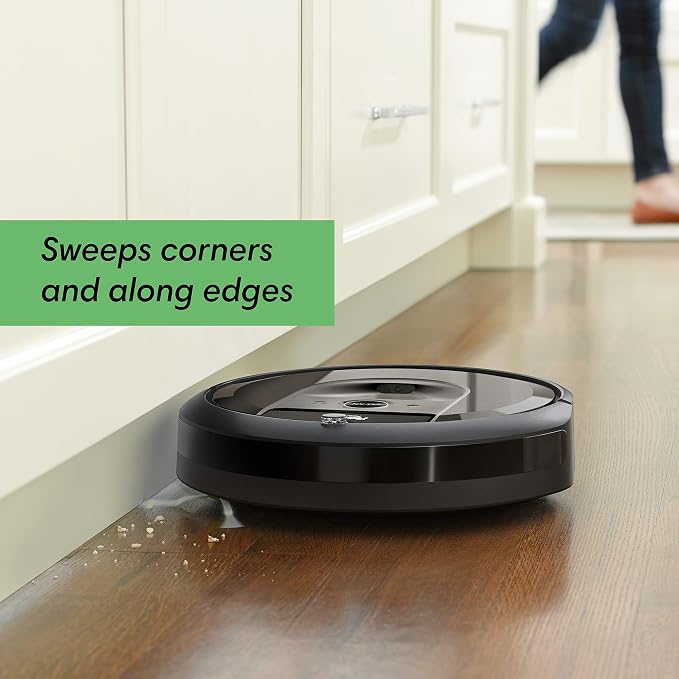 Roomba i7 (7150) Robot Vacuum- Wi-Fi Connected, Smart Mapping, Works with Alexa, Ideal for Pet Hair, Works with Clean Base