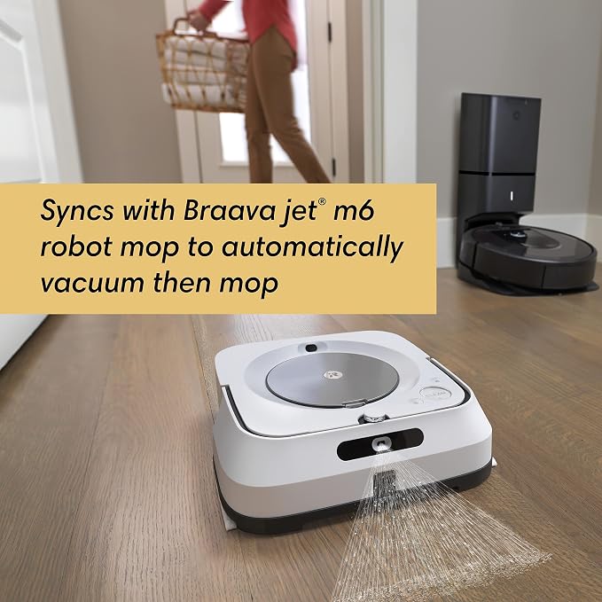 Roomba i7 (7150) Robot Vacuum- Wi-Fi Connected, Smart Mapping, Works with Alexa, Ideal for Pet Hair, Works with Clean Base
