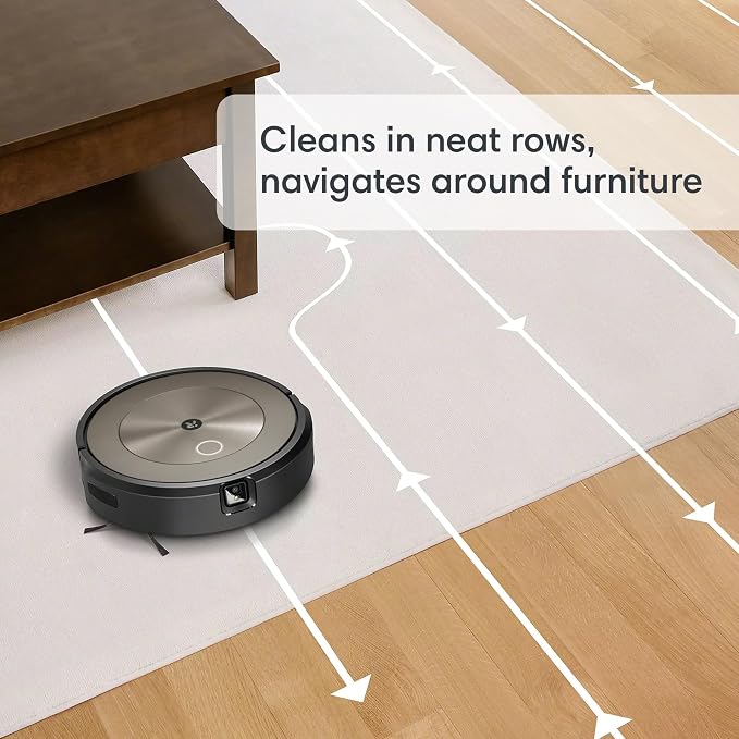 Roomba j9+ Self-Emptying Robot Vacuum – Powerful Suction, Identifies and Avoids Obstacles Like Waste, Self-Empties for 60