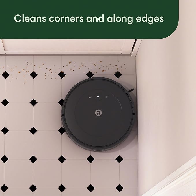 Roomba Vacuum 2 Essential Robot with AutoEmpty Dock, 3 Suction Levels, Latest Floor Tracking Sensors, and Compact Design