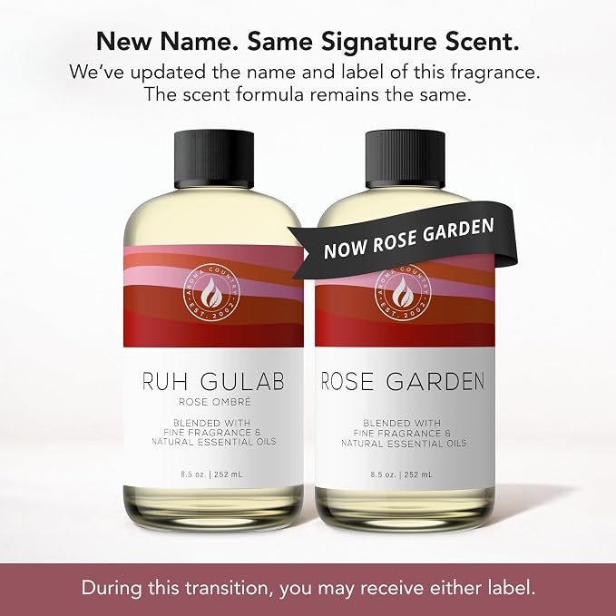 Rose Garden Diffuser Oil - Luxury Essential Oils for Diffuser Refill & Air Freshener Room Spray, alternate product view 2