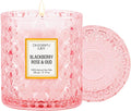 Rose Scented Candle, Oud Candle, Mothers Day Candles Gifts for Women, Pink Candles for Home Scented, 55 Hours Long Burning