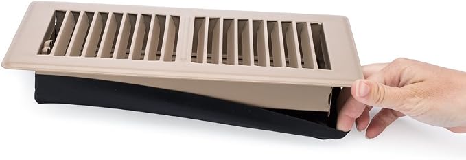 Rubber Vent Cover, 2 x 10 Inch, 3-Pack, DOES NOT include metal vent, Stops Airflow (additional sizes available), alternate