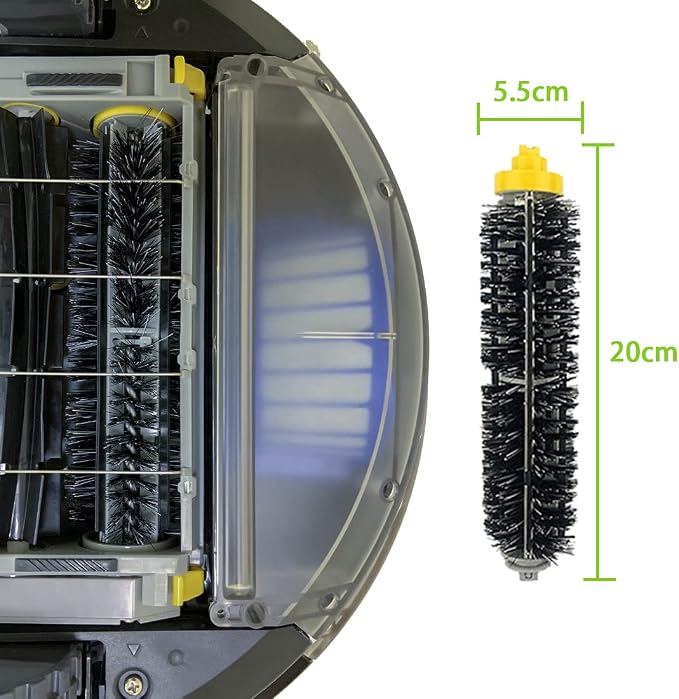 Rumba Replacement Parts for Roomba 610 620 650 675 677 692 671 694 691 Series Vacuum Cleaner Accessories Kit-Include 3