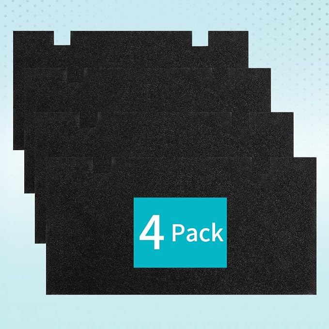 RV A/C Air Filters - 4 Pack, Replacement with Camper Air Conditioner Filters, 14" x 7.5" Compatible with Duo Therm
