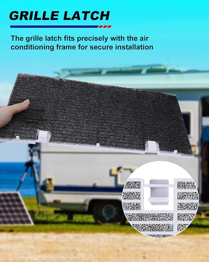 RV A/C Ducted Air Grille Duo-Therm Air Conditioner Grille Replacement Compatible with Dometic 3104928.019 with, alternate