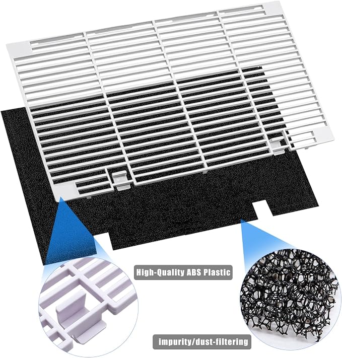 /RV A/C Ducted Air Grille Duo-Therm Air Conditioner Grille Replacement with Air Filter Fit for Dometic, alternate view 3