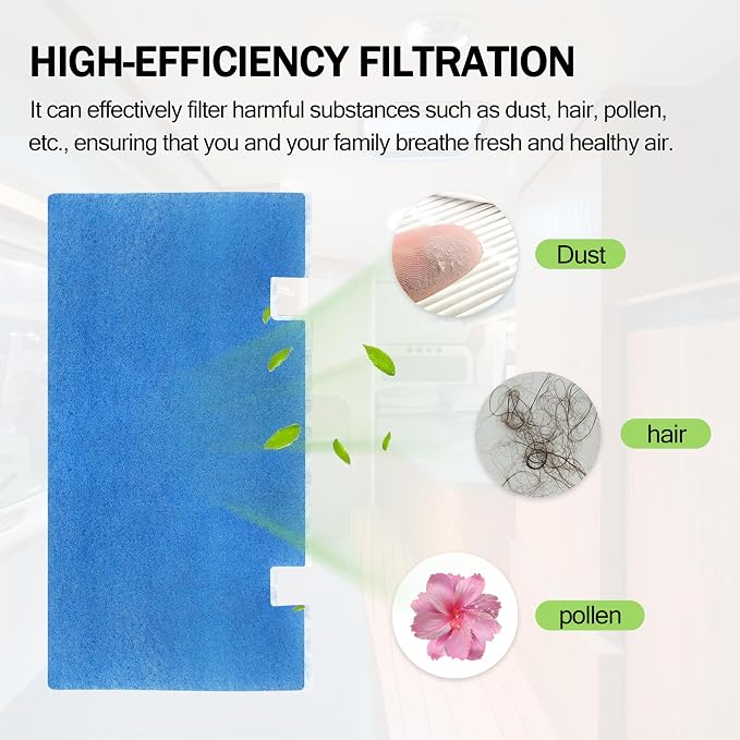 Conditioner Filter 14"x7.5" MERV 8-2 Pack Replacement for Dometic Air Grille 3313107.103 3105012.003 RV AC Filter 4P