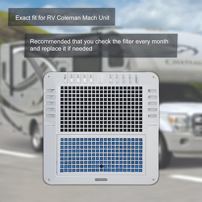 Conditioner Filter - 6" x 14" RV AC Replacement Filters For Coleman Mach Unit MERV 8 Air Filter (4 Pack), alternate
