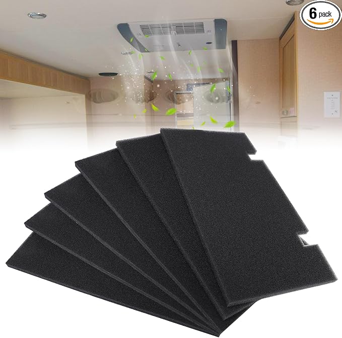 Conditioner Replacement Filters - 6 Pack 7.5''x14''x0.5'' AC Filter Compatible With Dometic Filter Numbers 3313107.103