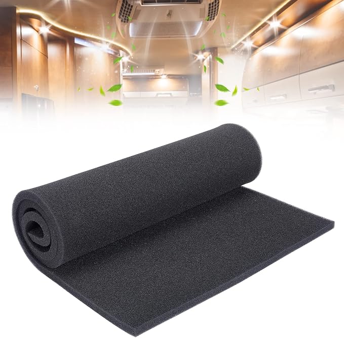 Conditioner Replacement Filters - Black 50PPI Filter for Most RV A/C Accessories, product image