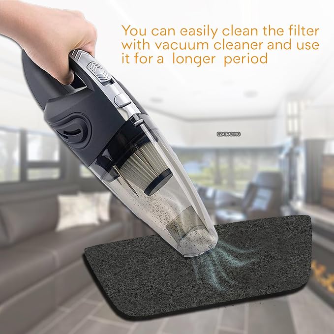 RV Charcoal Activated Carbon Fiber Air Conditioner Filter - Air Duct AC Carbon Filter Replacement for RV AC Vent (2 Pack
