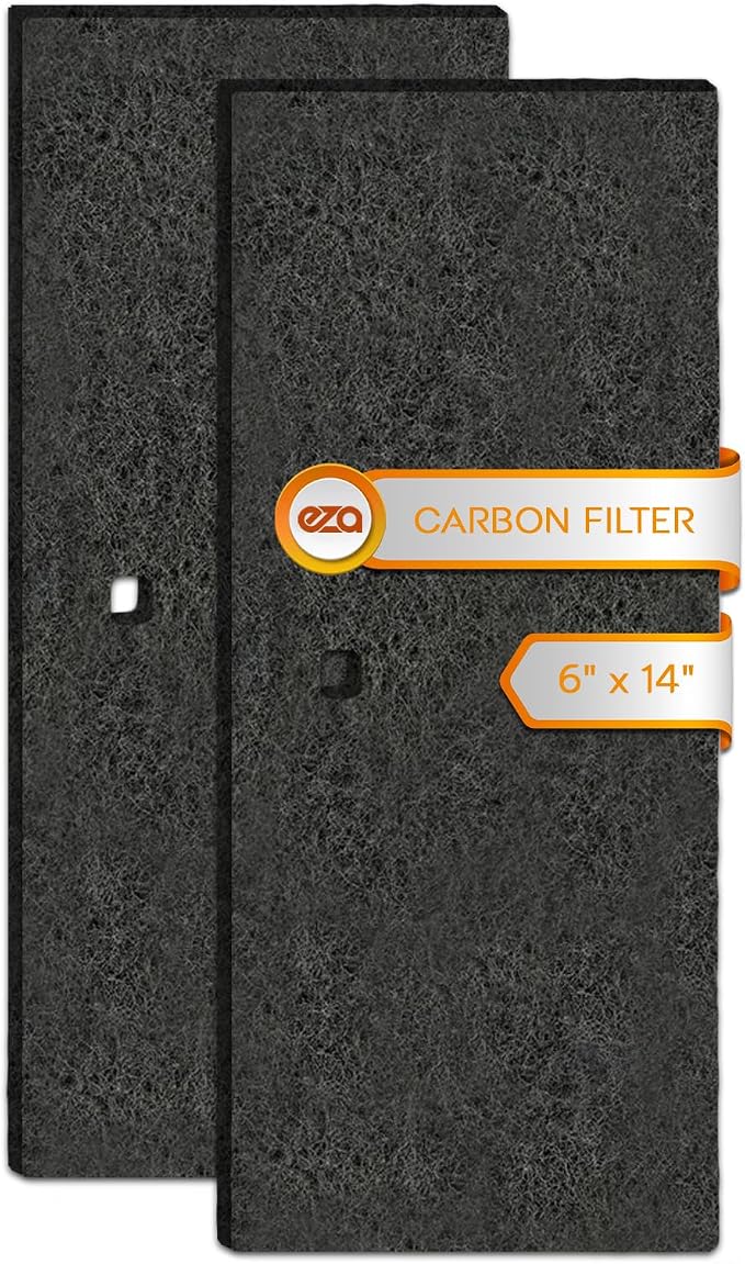 RV Charcoal Activated Carbon Fiber Air Conditioner Filter - Air Duct AC Carbon Filter Replacement for RV AC Vent (2 Pack