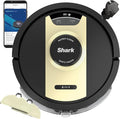 RV2410WD IQ 2-in-1 Robot Vacuum and Mop with Row-by-Row Cleaning, Perfect for Pet Hair, Compatible with Alexa, Black/Bronze
