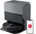 S7 Max Ultra Robot Vacuum Cleaner with Self Emptying, Black, product image