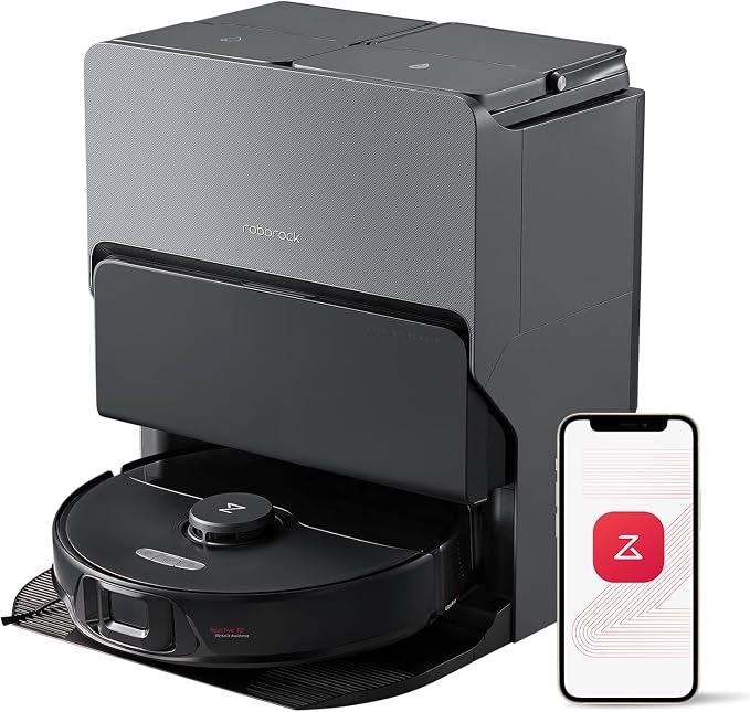 S8 Max Ultra Robot Vacuum and Mop, All-in-One Dock, PreciSense LiDAR Navigation, Smart Dirt Detection, Self-Emptying, product