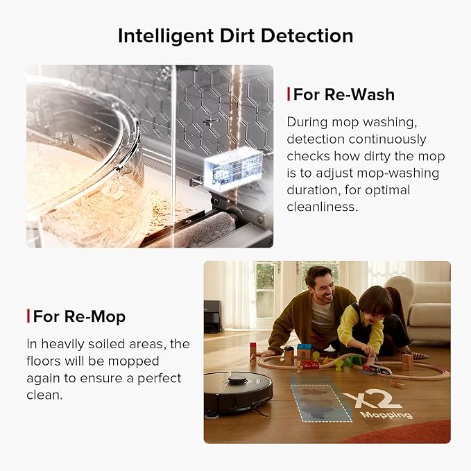 S8 Max Ultra Robot Vacuum and Mop, All-in-One Dock, PreciSense LiDAR Navigation, Smart Dirt Detection, Self-Emptying