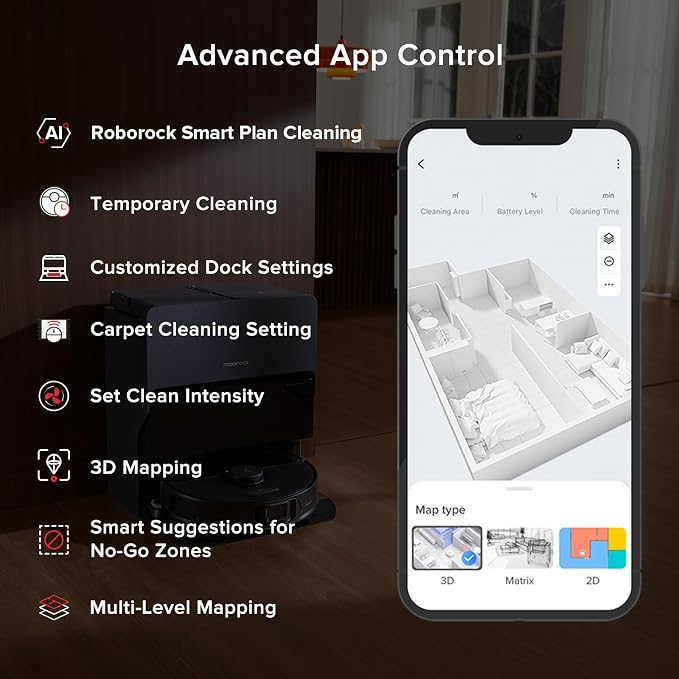 S8 Max Ultra Robot Vacuum and Mop, All-in-One Dock, PreciSense LiDAR Navigation, Smart Dirt Detection, Self-Emptying