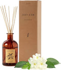 Sage, Orange Blossom & Lotus Reed Diffuser | All Natural Essential Oil & 8 Rattan Scent Sticks | Reed Diffusers for Home