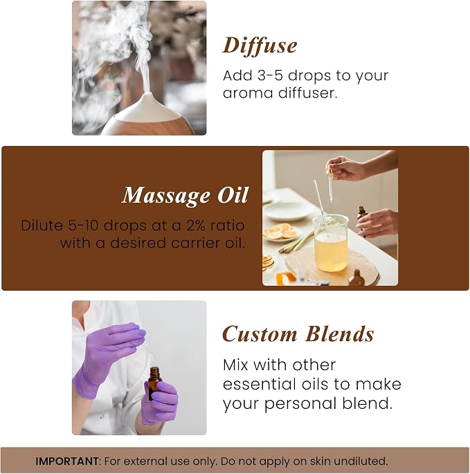 Sandalwood Essential Oil – 1 Fl Oz – Pure and Natural – Premium Grade Essential Oil for Diffuser and Aromatherapy, Skin
