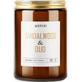 Sandalwood Oud Candle - Large Scented Candles 22oz, Soy Candles, Aromatherapy Candle, Soy Wax Candle, product image