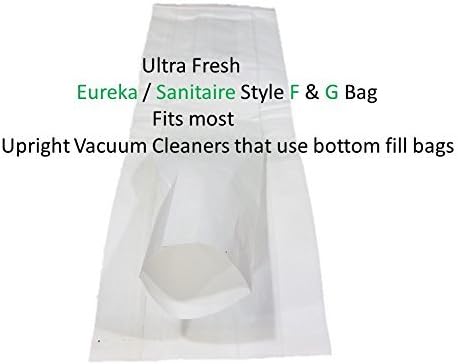 Professional Cleaning Bundle 1 Outer Bag w/ Latch (53469-23)+ 12 Multi Layer Filtration Bags for Eureka Style F&G