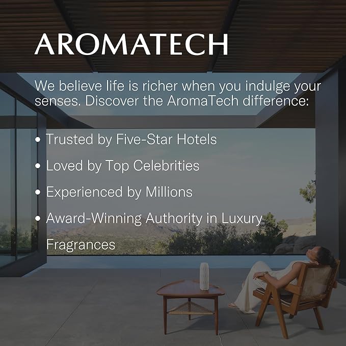 Santal Aroma Essential Oil Blend: Luxury Hotel Inspired Aromatherapy with Amber, Vanilla, alternate product view 4