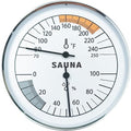 Sauna Thermometer and Hygrometer Combo – Precise Temperature & Humidity Gauge for Sauna Roomsk, Temperature Range 70-250°F