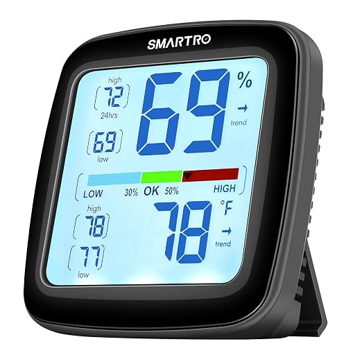 SC42 Professional Digital Hygrometer Indoor Thermometer Room Humidity Gauge Pro Accuracy Calibration, product image
