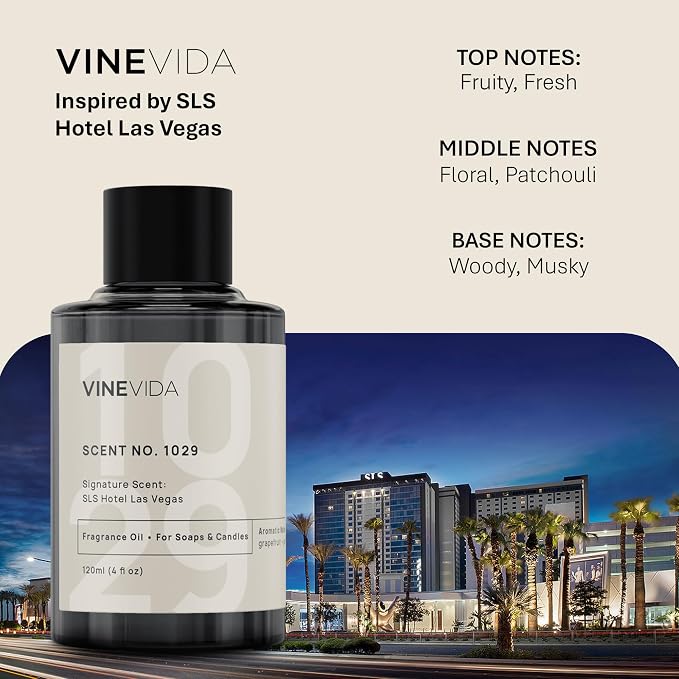 Scent NO. 1029 Fragrance Oil for Cold Air Diffusers - 120mL (4oz) - Inspired by SLS Hotel Las Vegas Fragrance, alternate