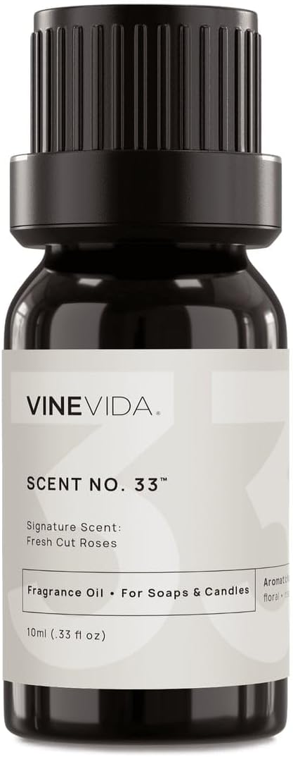 Scent No.33 - Fragrance Oil for Candle Making & Soap Making - Natural - [0.33oz], Made in USA