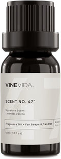 Scent No.47-0.33oz Fragrance Oil for Candle & Soap Making - Natural, Made in USA in Pale Yellow.