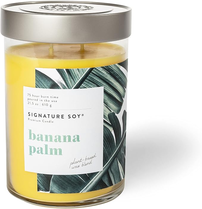 Scented Candle, Banana Palm, Extra Large Jar, product image