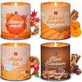 Scented Candle Set, 4Pack Aromatherapy Soy Wax Candles Valentine's Day Gift for Her Him, product image