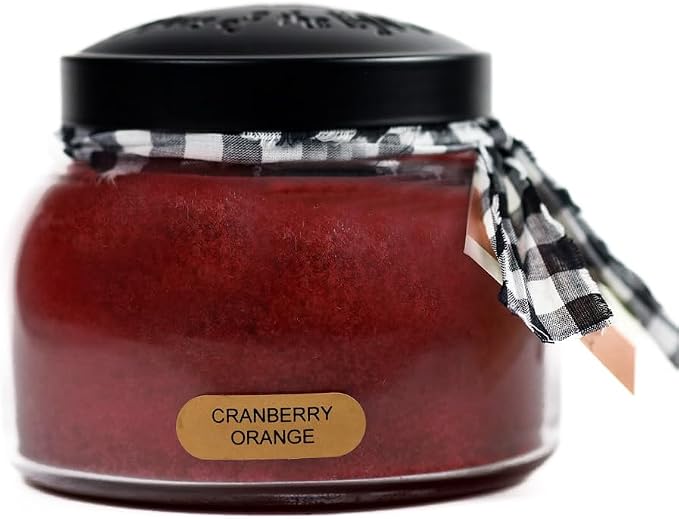 Scented Candles for Home - Long Lasting Aromatherapy Candle with up to 155 Hours of Burn Time - Gift Ready (22oz, Cranberry