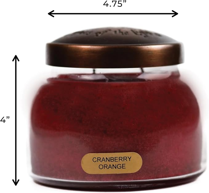 Scented Candles for Home - Long Lasting Aromatherapy Candle with up to 155 Hours of Burn Time - Gift Ready (22oz, Cranberry