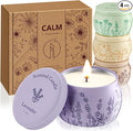 Scented Candles for Mom, 17.6oz Romantic Jar Candles for Women Girl Candle Set, 120H Burning, Soy Candle for Home Scented