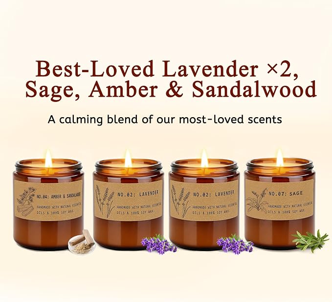 Scented Candles for Women – Large 36 oz Scented Candle Gift Set for Birthday Valentine's Day, alternate product view 3