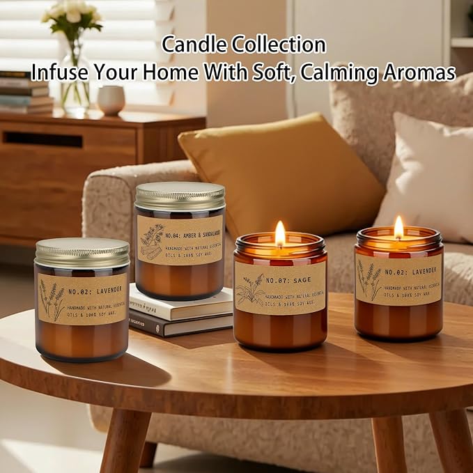 Scented Candles for Women – Large 36 oz Scented Candle Gift Set for Birthday Valentine's Day, alternate product view 6