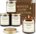 Scented Candles Gift Set for Women - 4 Pack Soy Candles for Home Scented, product image