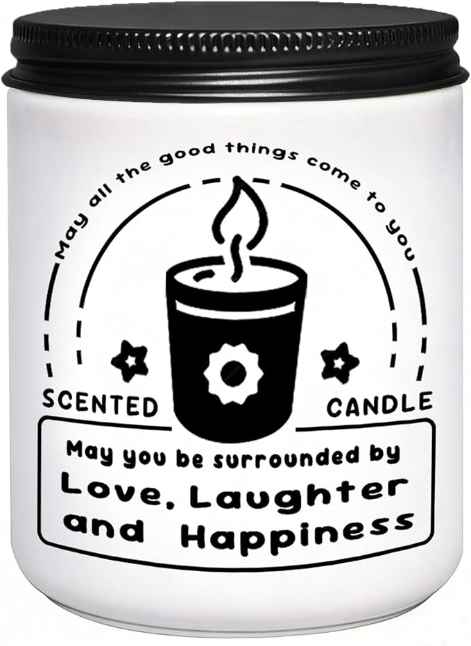 Scented Candles, Lavender Eucalyptus Candles for Home Scented, 7oz Soy Wax Aromatherapy Candle, Calming Candle, product image