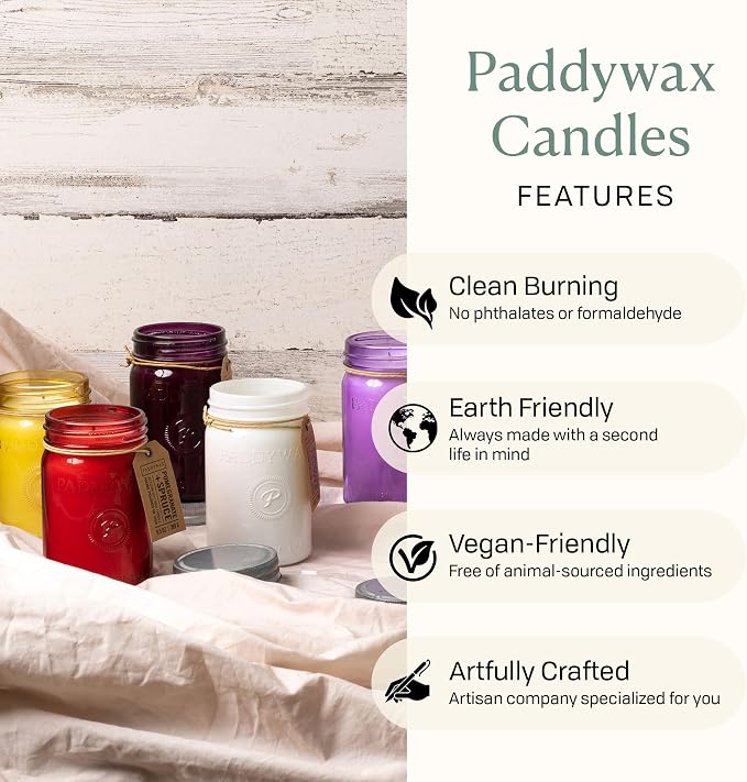 Scented Candles Relish Collection Soy Wax Artisan Candle in Glass Jar with Lid, 9.5-Ounce, Gardenia + Tuberose, alternate