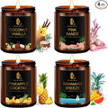 Scented Candles Set, 4 Pack Soy Candles for Home Scented, Candle Gifts for Men Women, product image