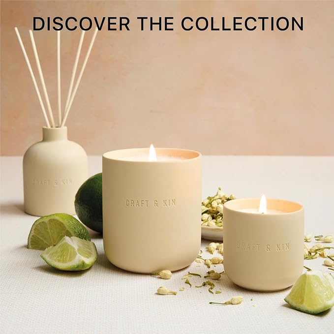 Scented Candles | Soy Blend with Cotton Wick | Long-Lasting Holiday Candle, 40-Hour Burn | Ceramic Jar, Perfect & Winter