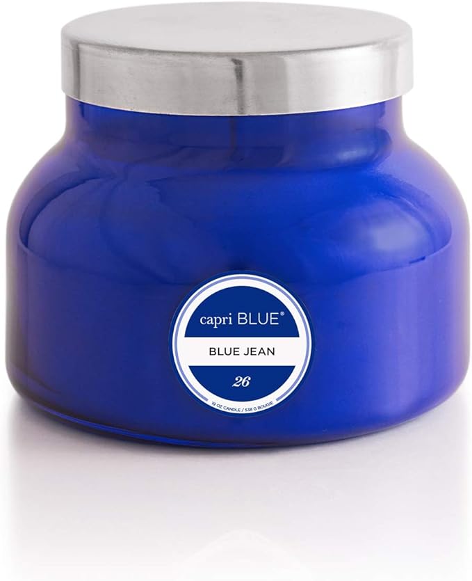 Scented Candles - Soy Candle Wax Blend - Jar Candles - Blue Candle Gifts for Women & Men, product image
