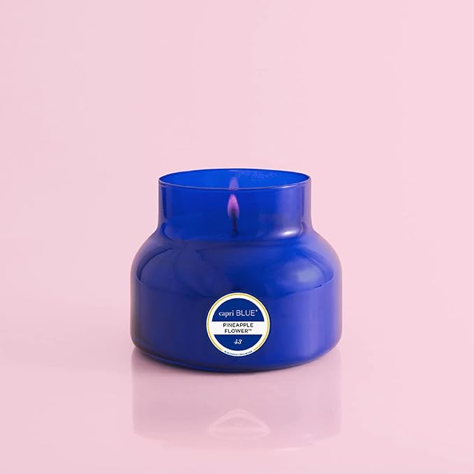 Scented Candles - Soy Candle Wax Blend - Jar Candles - Blue Candle Gifts for Women & Men, alternate product view 2
