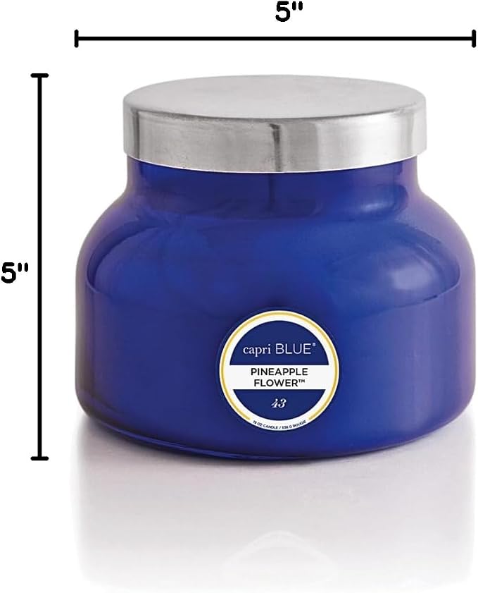 Scented Candles - Soy Candle Wax Blend - Jar Candles - Blue Candle Gifts for Women & Men, alternate product view 9