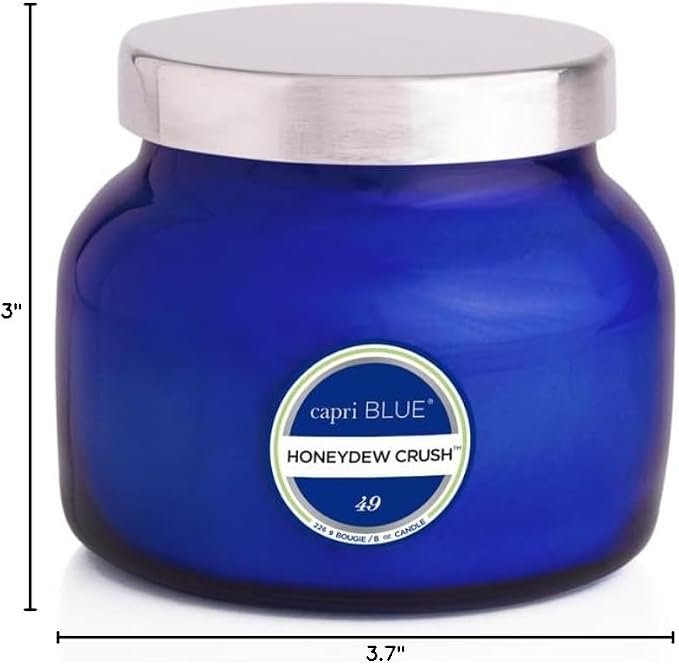 Scented Candles - Soy Candle Wax Blend - Jar Candles - Blue Candle Gifts for Women & Men, alternate product view 8