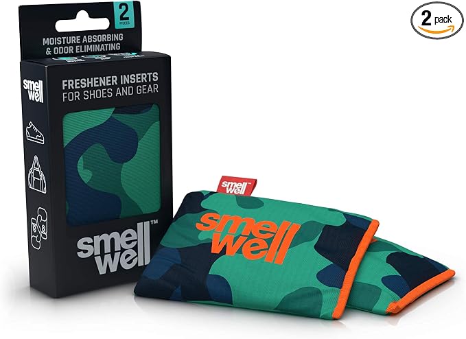 Scented Shoe Deodorizer Inserts - Odor Eliminators - Activated Bamboo Charcoal + Minerals - Natural Freshenes for shoes